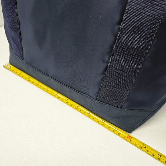 Richard James Sevile Row Tote Bag Ocean Navy Blue Padded Nylon Leather - Picture 10 of 16